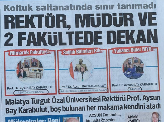 Eski rektör, haberlere silgiyle daldı: Hakkındaki yolsuzluk ve usulsüzlük iddialarıyla ilgili tüm haberleri engelletti