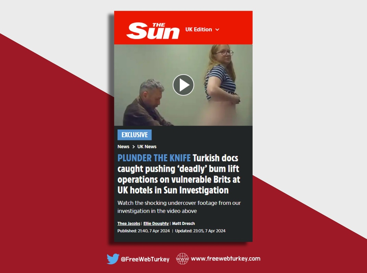 Access to the news about the hip lift surgery videos published in The Sun by Thea Jacobs was banned