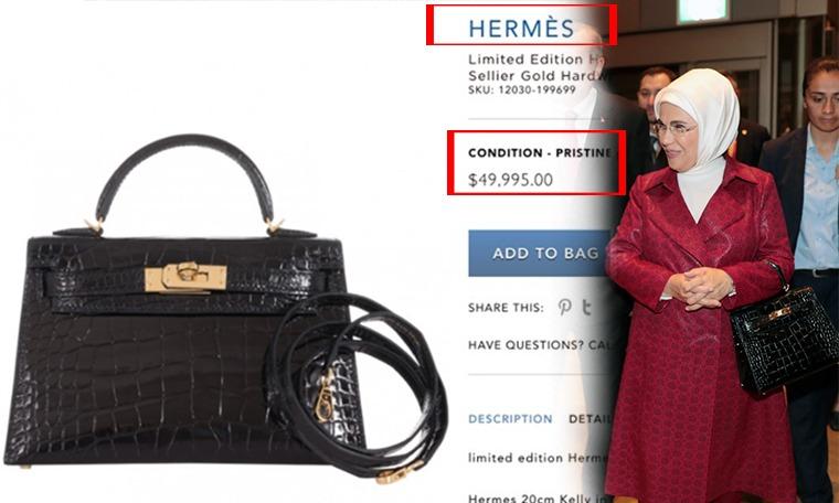 Access ban to news about First Lady Emine Erdoğan's 50K USD handbag