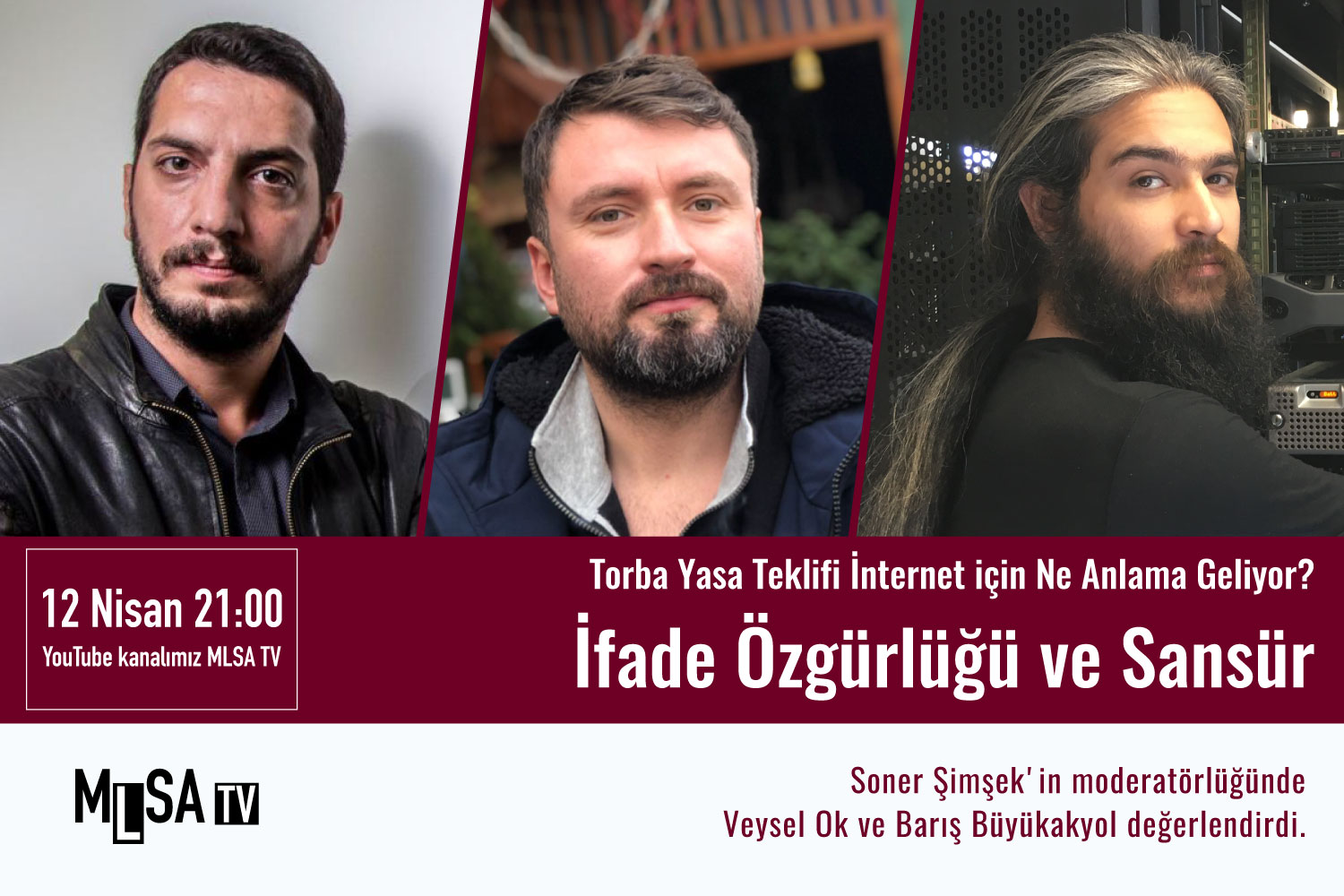 Free Web Turkey platformu MLSA TV'de yeni yasa tasarısından çıkan sosyal medya sansürünü tartıştı