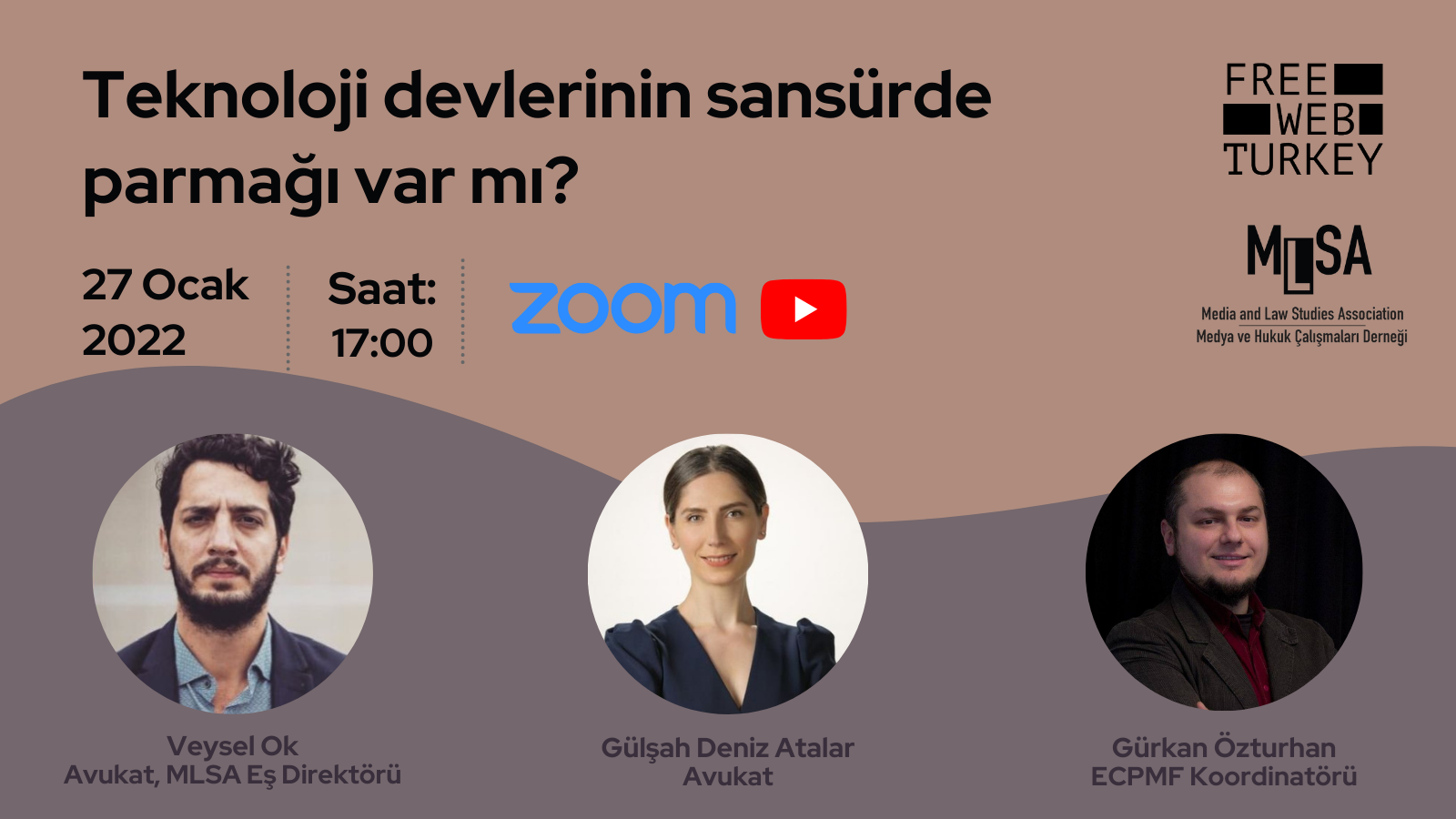 “Teknoloji devlerinin sansürde parmağı var mı” konulu panelimizi gerçekleştirdik