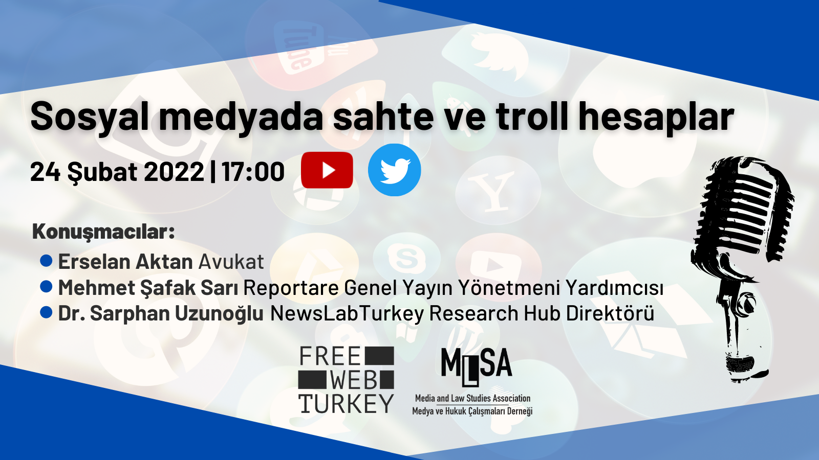 We held our panel on “Fake and troll accounts on social media”