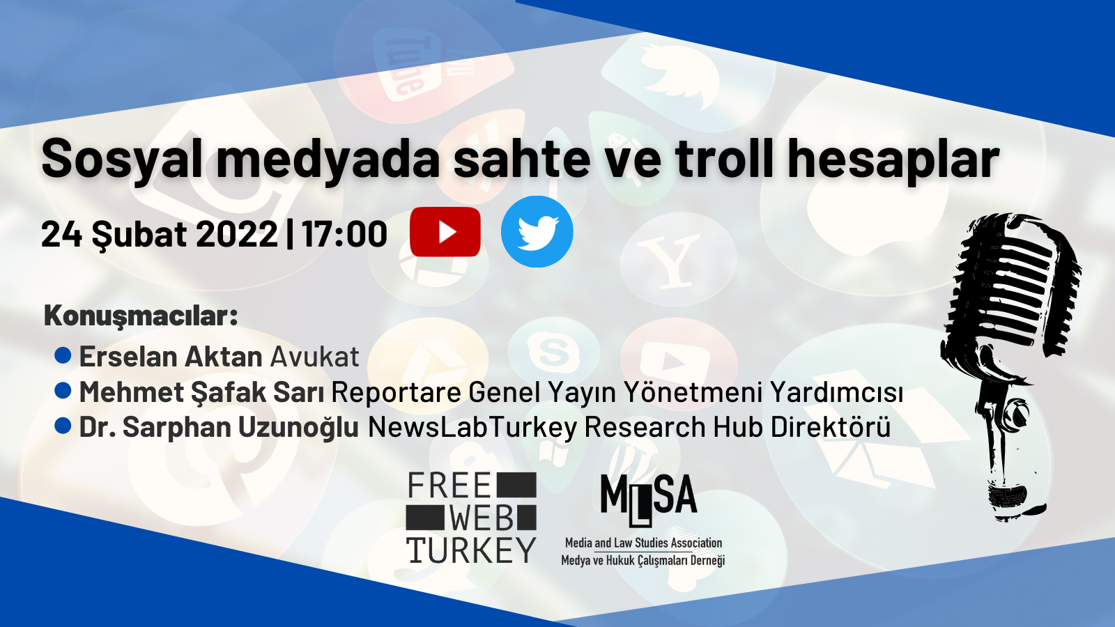 “Sosyal medyada sahte ve troll hesaplar” konulu panelimizi gerçekleştirdik