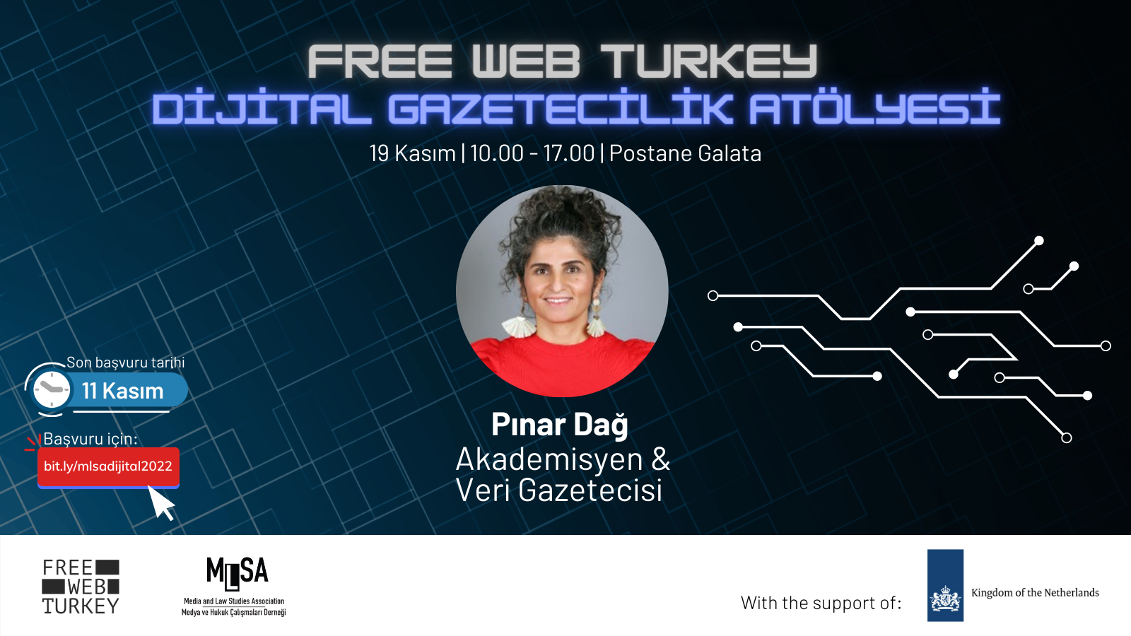 MLSA ve Free Web Turkey, Dijital Gazetecilik Atölyesi için başvurularınızı bekliyor